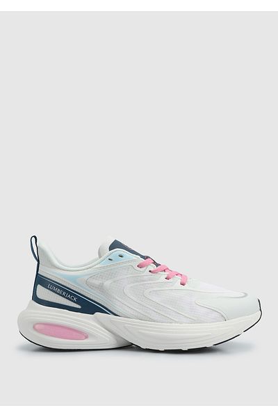 lumberjack Melan White Leather Women's Sneaker