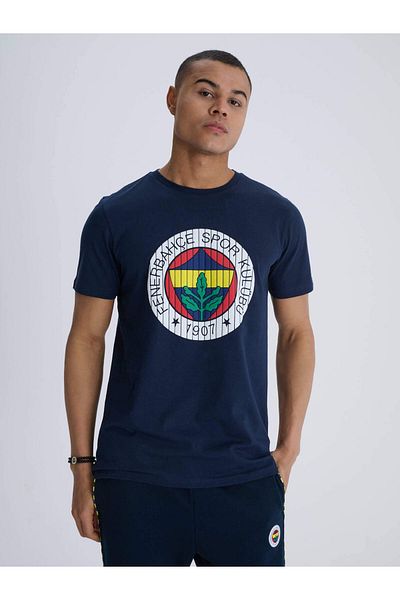 Fenerium Fenerbahçe 6 Farbe Logo Tribüne Herren-T-Shirt