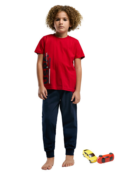 U.S. Polo Assn. Base. Polo Kids Crew Neck Short Sleeve Double Set Vr.U.S.D20.Ç13.Y.11
