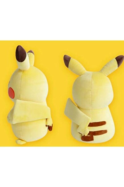 YVZ Ithal Kumaş Pikachu Pokemon Go Figür Peluş Oyuncak Büyük Boy Uyku Oyun Arkadaşı Pikachu 35CM VE 45CM