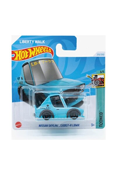 HOT WHEELS Tekli Regular Arabalar HRY85 Tooned / Nissan Skyline 2000 Gt-R Lbwk