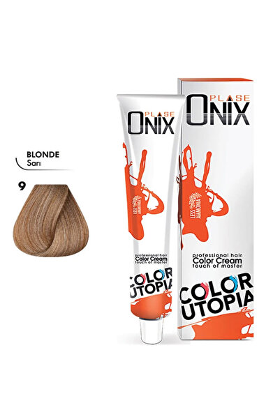 onix 9 Sarı Saç Boyası 60 Ml