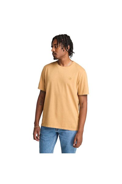 Timberland Ανδρικό μπλουζάκι Dunstan River Garment Dye με κοντό μανίκι Tb0a5yayeh31 Champagne-l