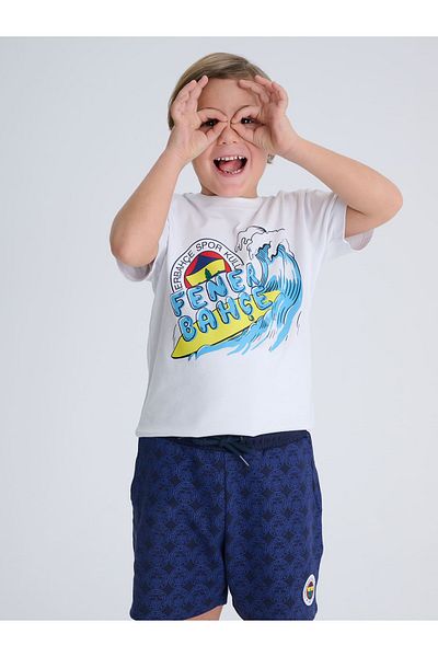 Fenerium Tričko Fenerbahçe Wei Surf Effekt Tribüne Kinder