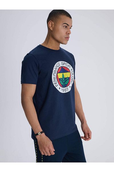 Fenerium Fenerbahçe 6 Farbe Logo Tribüne Herren-T-Shirt