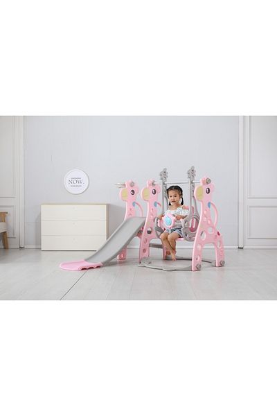 FULLJOY Children's slide with swing, size 155*140*105 cm