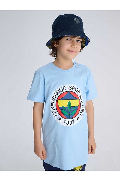 Fenerium Tribüne s logem Fenerbahçe Blau Pinsel