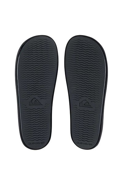 Quiksilver Ανδρική μαύρη καθημερινή καρέκλα Slide Rivi Slippers