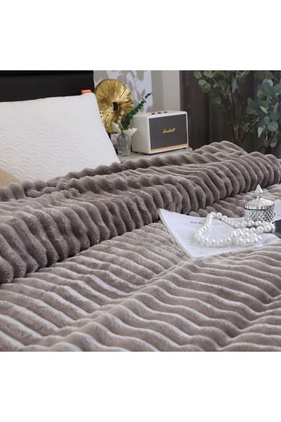 OEM Cocolino blanket, for double bed, Uni, 2 persons, 200x230cm, Grey