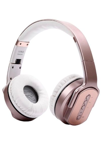 Jeebel | Wireless Bluetooth Headphone & Dual Speakers, 14H Playtime, Deep Bass, Twist-Out Feature|RG