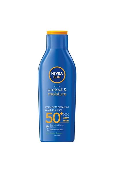 NIVEA Sun Lotion Sun Protect & Moisture SPF50+ 200 ml