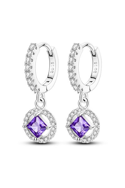 delis Cercei Argint 925, Jw587, Model Elegant, Placati Cu Rodiu