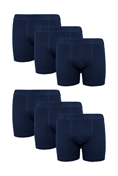 FORMO Ανδρικά μποξεράκια 6 συσκευασιών Navy Blue Cotton Flexible Quality
