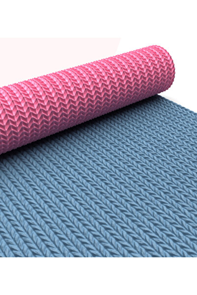 PatatesBaskı Polimer Kil Desen Verici Merdane Örgü Desenli