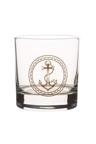 Mudo Concept ANCHOR VİSKİ BARDAĞI GOLD 300 ML