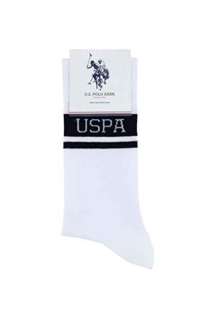 U.S. Polo Assn. Erkek Beyaz Çorap 50311359-VR013