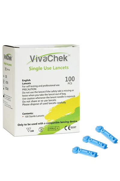 VIVACHEK Single Use Lancets 28G (100s)