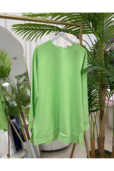 Hare Butik Basic Sweat with Slits