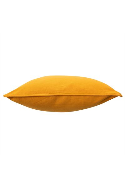 Mudo Home Mustard Nimes Throw Pillow with Piping - 43x43