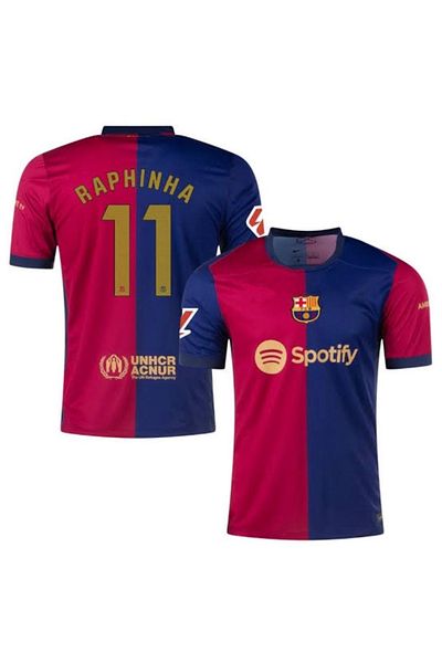 MONTENERO B.A.R.C.E.L.O.N.A 2024/25 New Season Raphinha Home Shirt