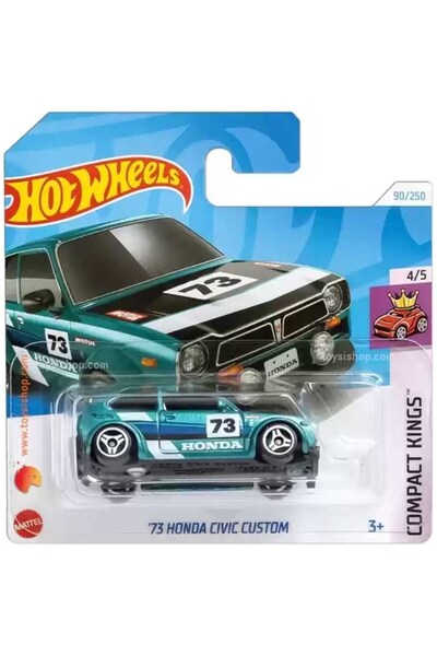 HOT WHEELS '73HONDA Civic Custom HTD62