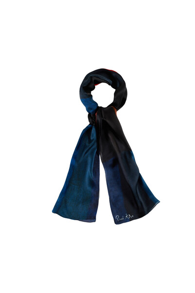 ipekevi Eșarfă șal din mătase satinată Evening Fire