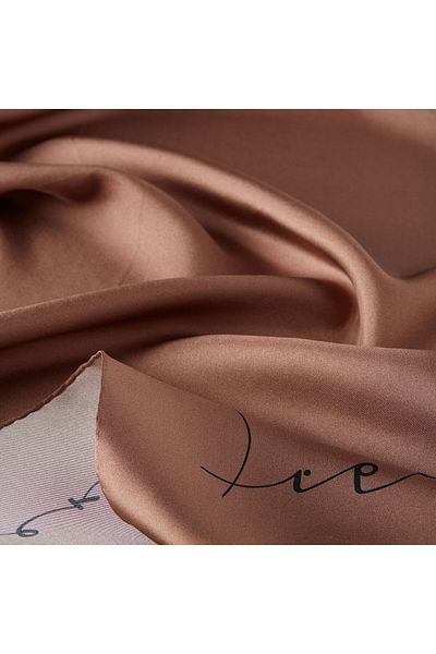 ipekevi Μεταξωτό φουλάρι Toprak Signature Tivil