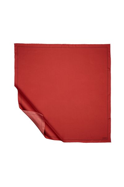 ipekevi Ottoman Red Frame Tivil Silk Scarf