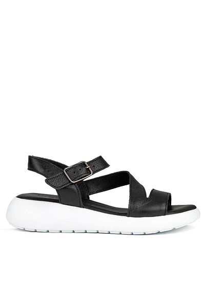 Muya Braska 35258 Genuine Leather Women's Sandals