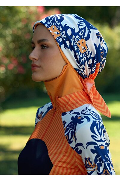 Mayovera Μπλουζάκι μαγιό Hijab - Fit Navy Blue