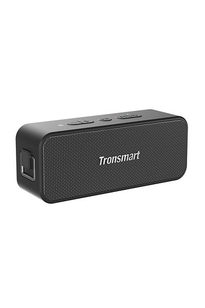 Tronsmart T2 Plus Upgraded 20w Waterproof Portable Bluetooth Speaker With 24 Hours Playtime- Black