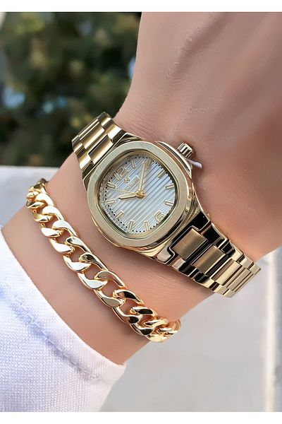 Homies Original Invoice Waterproof Women's Wrist Watch with Bracelet Gift