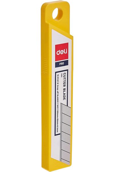 Deli E2011 Cutter Blade Easy Access And Hangable Pp Box Package
