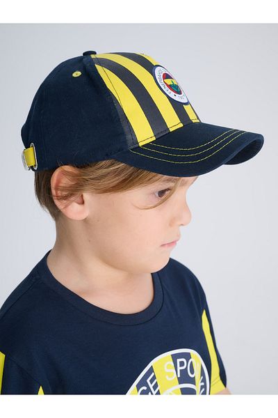 Fenerium Fenerbahce Gelb Marineblau Kindermütze