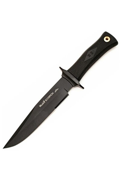MUELA Scorpıon-18n Kauçuk Siyah Saplı Scorpion Taktik 18 Cm Bıçak