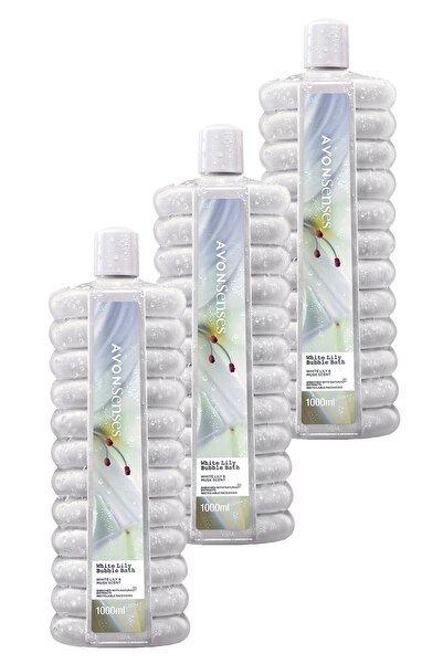 AVON Zambak Banyo Köpüğü 1 Lt. Üçlü Set