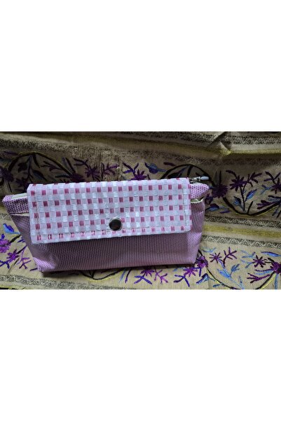 Makyajistanbul pembe makyaj çantası