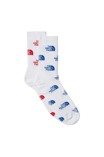 THE NORTH FACE Дамски чорапи EVERYDAY CRE с лого - 2 бр. NF0A8BRBR091, бели-L