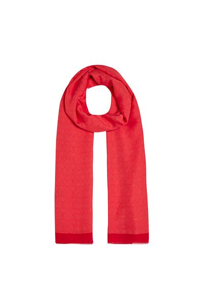 ipekevi Four Seasons Pomegranate Flower Monogram Shawl
