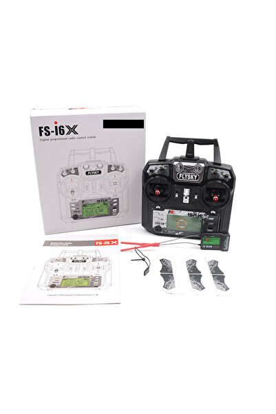 Meon Robotik Otomasyon Flysky FS-İ6X 2.4GHz 10 Kanal Kumanda ve FS-İA10B Alıc...