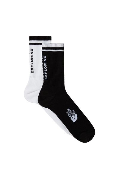 THE NORTH FACE Șosete de damă EVERYDAY CRE NSE - 2P Negru - Gri-L