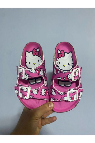 STEPSMART Hello Ki̇tty Printed Comfortable Orthopedic Comfortable Slippers