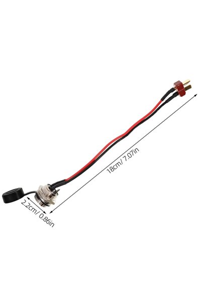 güvenlisepet Onvo Elektrikli Scooter Şarj Soketi Batarya Soketi 3 Pin Onvo 07 /Ov-Rx 08/011- 012 Plus vb. Uyumlu
