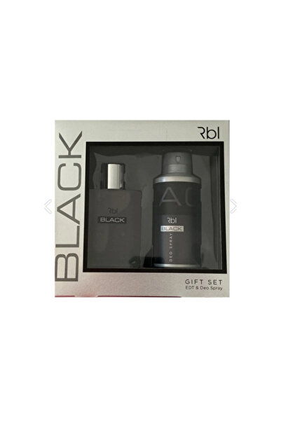 RBL black eau de toilette parfüm 90 ml + 150 ml Deodorant Erkek Parfüm seti -...