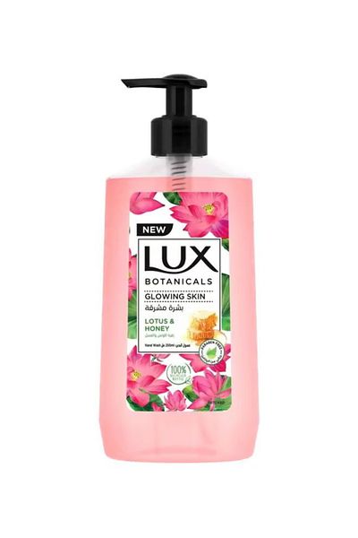 LUX لوكس غسول اليد بشرة مشرقة زهرة اللوتس والعسل 500مل