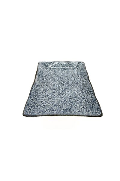 AKDC -Ceramic Dish Plate 21.5X12.5Cm Rect