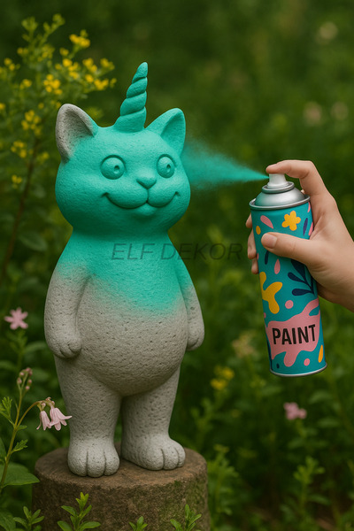 ELF DEKOR Çok Amaçlı Sprey Boya Ahşap, Metal ve Plastik İçin Uygun