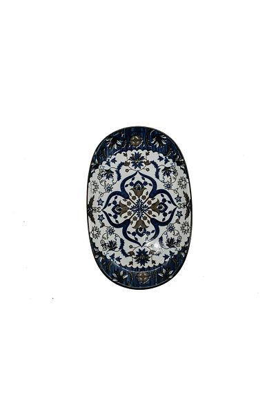 AKDC -Ceramic Oval Plate 24X15Cm 075915