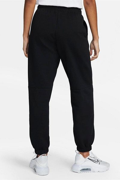 Nike Air Fleece Loose Fit Sweat Παντελόνι Μαύρο Loose Fit Γυναικείο Αθλητικό Φούτερ Μαύρο