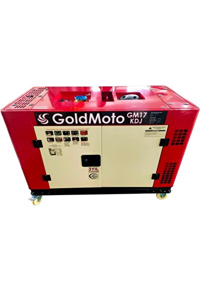 GoldMoto GM17KTDJ Dizel Jeneratör 16Kva Trifaze Marşlı Kabinli